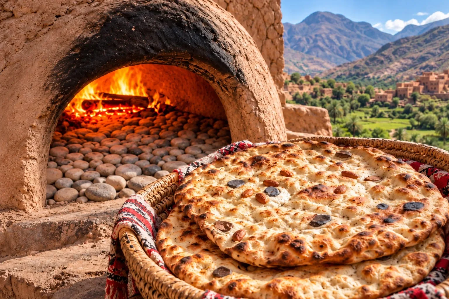 Tafarnout Bread: Traditional Amazigh Bread from Souss, Morocco