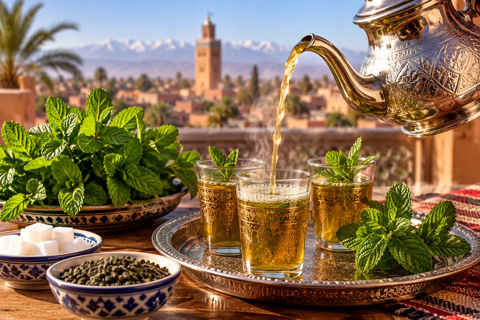 Moroccan Mint Tea Recipe: How to Make Traditional Atay